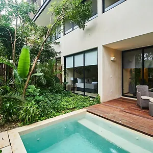 Premium Retreat With Private Pool And Terrace In Aldea Zama , Tulum Mexico
